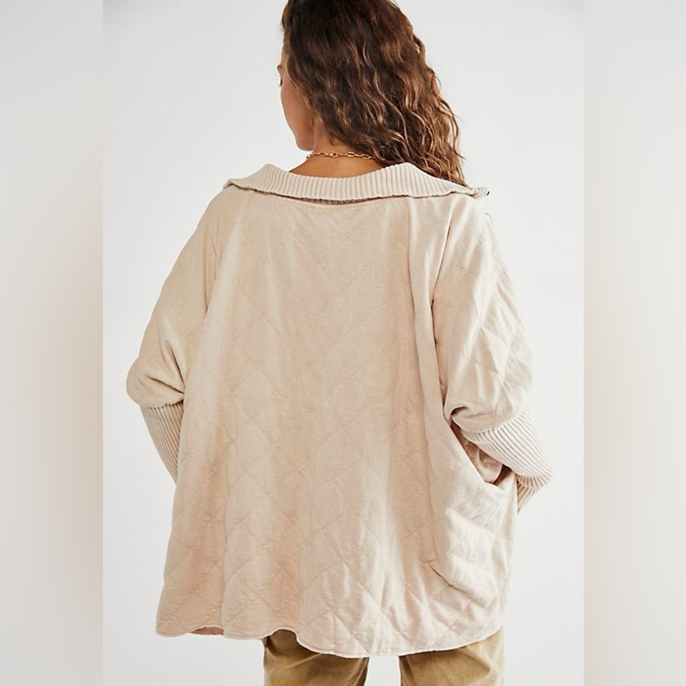 FREE PEOPLE One Shiloh Pullover in Beige - Picture 3 of 8
